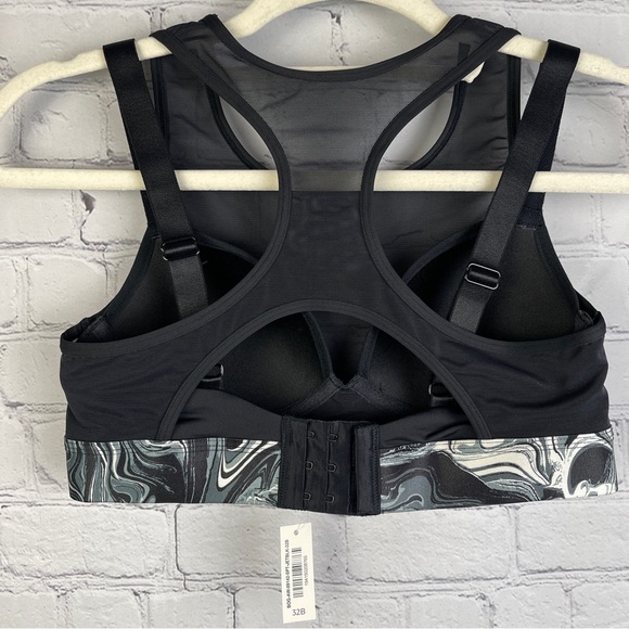 ADORE ME Micah Contour black sports bra NEW, size 32B - Picture 3 of 15